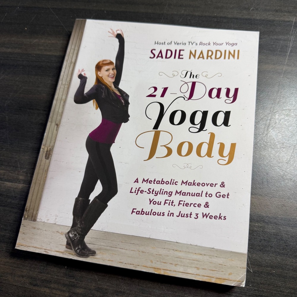 The 21-Day Yoga Body Sadie Nardini Metabolic Makeover Life-Styling Manual Book